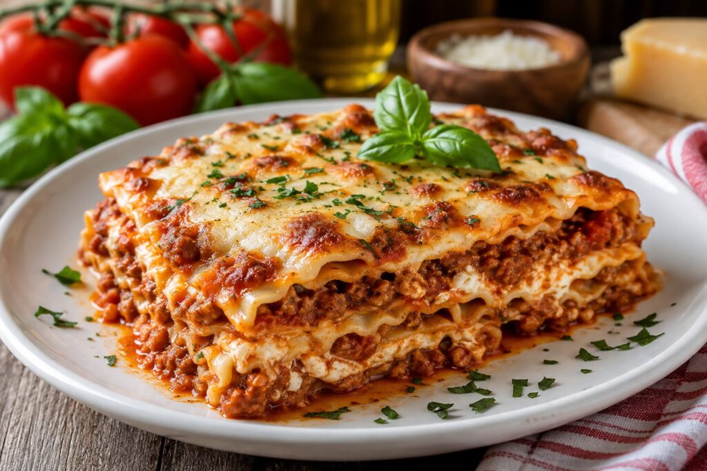 Classic Homemade Lasagna