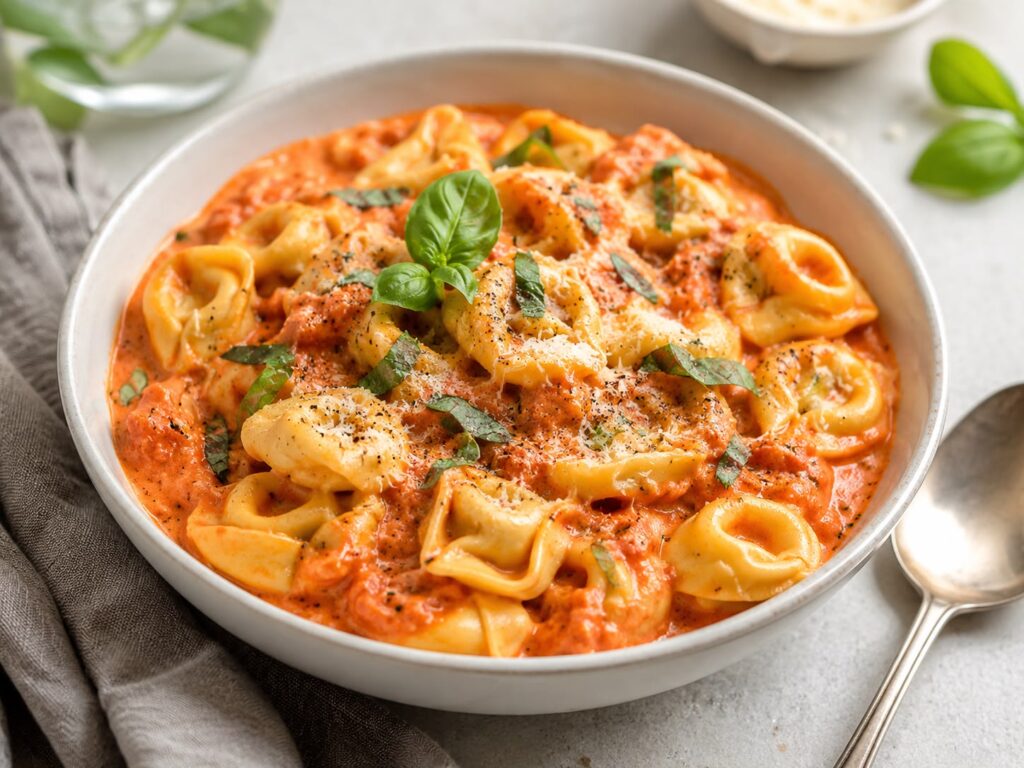 Creamy Tomato Tortellini
